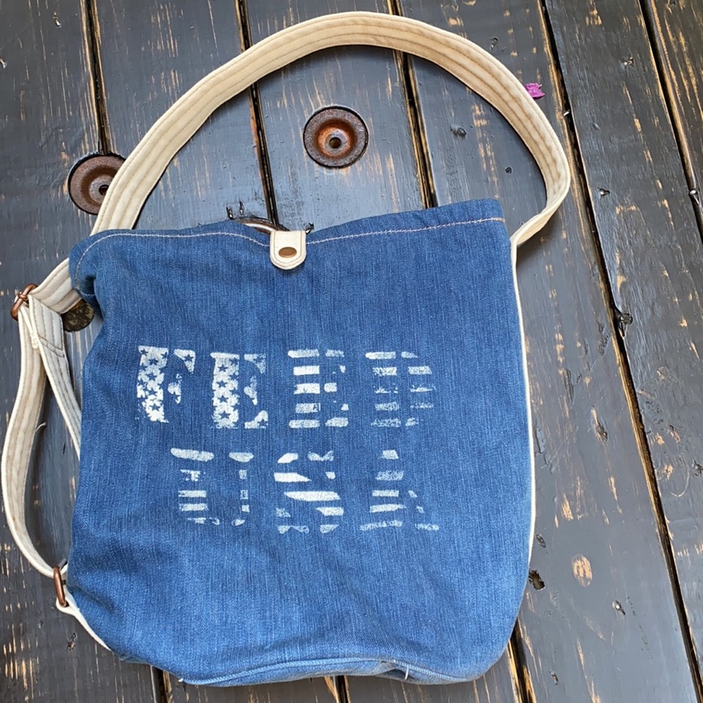 The FEED Project & Gap Denim Bucket Bag